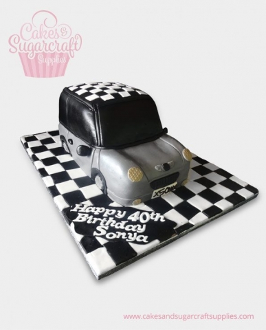 Mini Car Birthday Cake