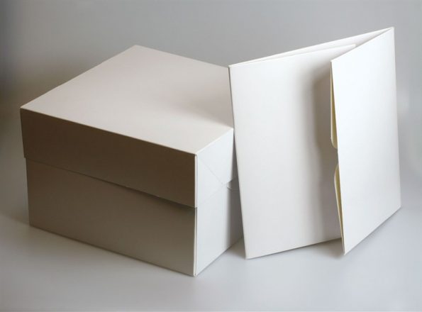 White cake box 16 inches